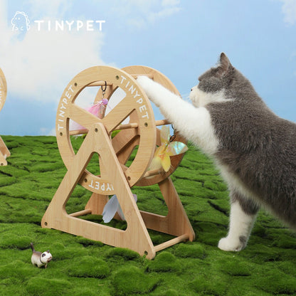 Wonder Wheel Cat Playing Toy-2